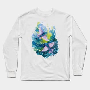 Flying fishes Long Sleeve T-Shirt